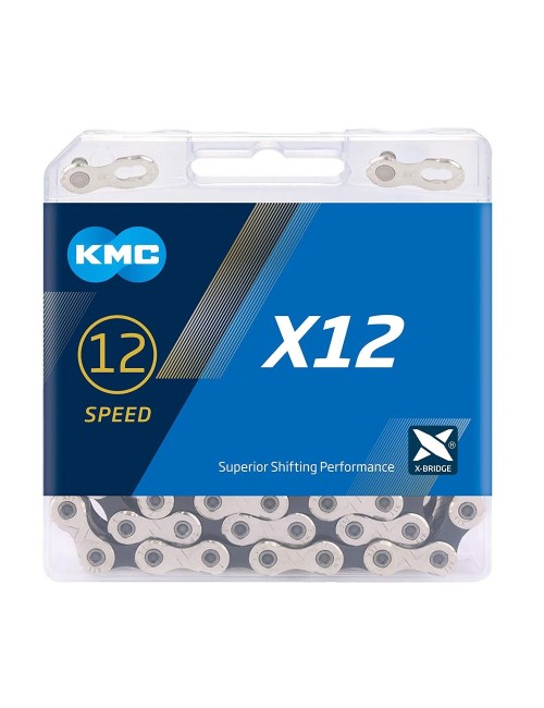KMC X12 SL/BK 12 Tier Chain Medium