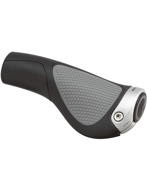 Ergon | GP1 Ergonomic Lock-on Bicycle Handlebar Grips | Black/Gray Ergon - 1
