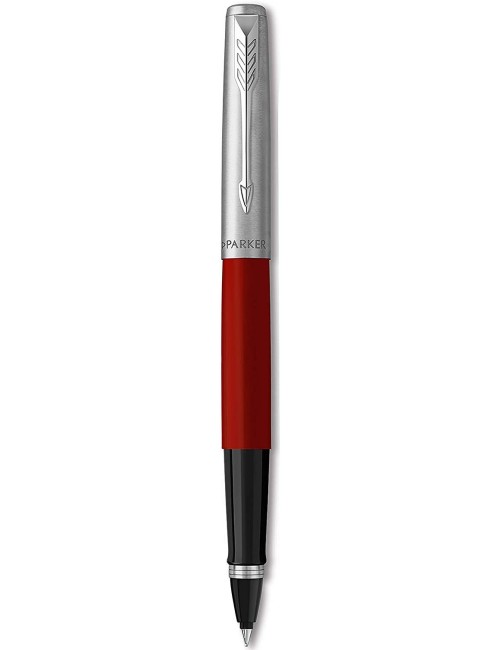 Parker Jotter Originals Fountain Pen, Classic Red Finish, Medium Nib, Blue & Black Ink