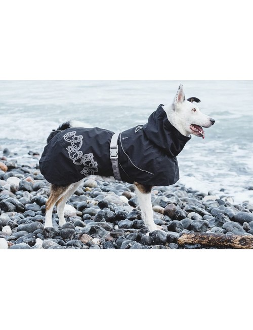 Hurtta Drizzle Coat, Cold Weather Dog Raincoat with Heat Reflective Lining