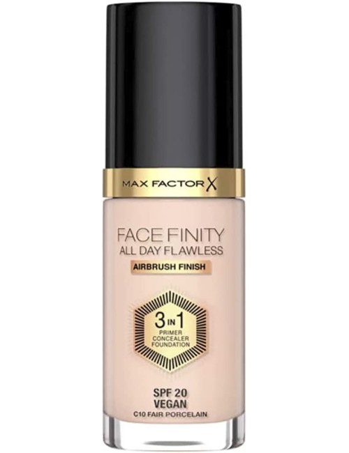 Max Factor Facefinity All Day Flawless 3 In 1 Foundation SPF 20, No. 95 Tawny
