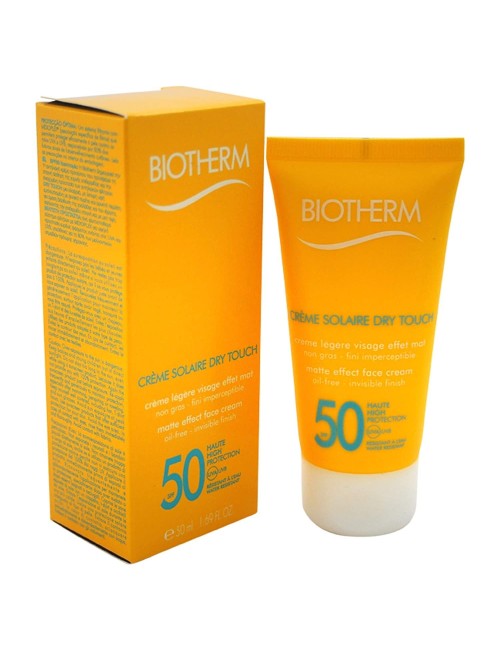 Biotherm Creme Solaire Dry Touch UVA/UVB Matte Effect Face Cream, SPF 30, 1.69 Ounce