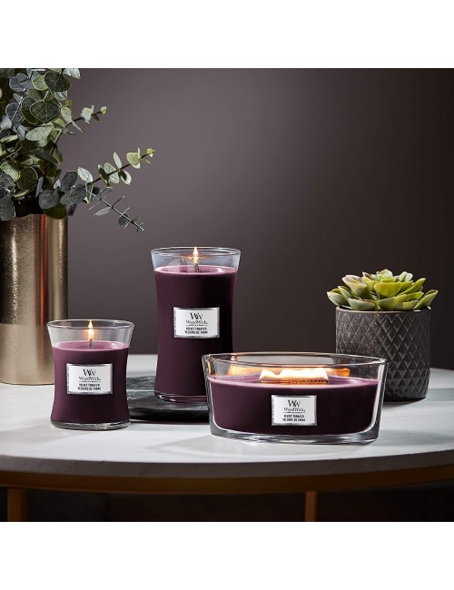 WoodWick | Decorated Scented Candles Ellipse | Velvet Tobacco  - 4