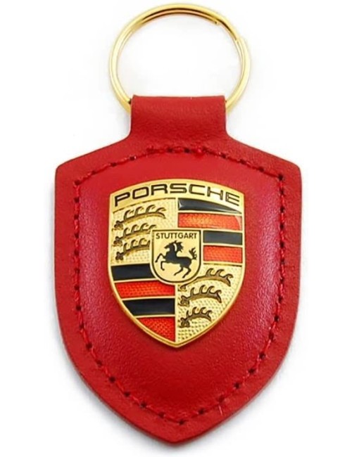 GENUINE Porsche Crest Keyring (Blue)