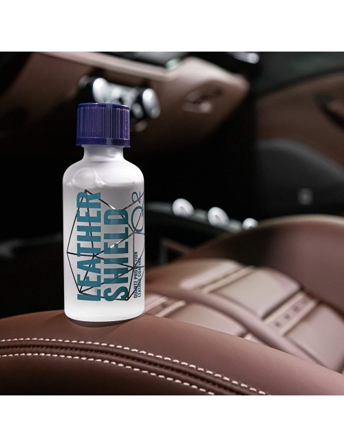 GYEON Quartz LeatherShield 50ml - Advanced Sio2 Ceramic Coating for Leather - All types of Natural Leather and Vegan Leather