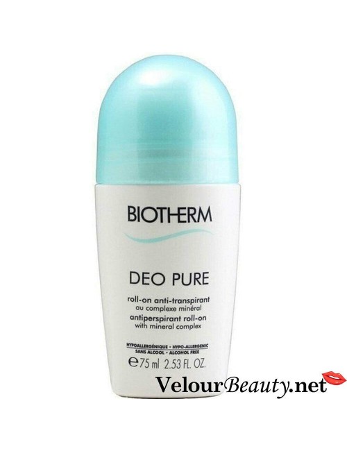 Deodorants by Biotherm Deo Pure Anti-Perspirant Roll-On 75ml