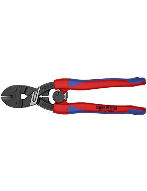 KNIPEX - 7112200 Tools 71 12 200, Comfort Grip High Leverage Cobolt Cutters with Opening Lock and Spring