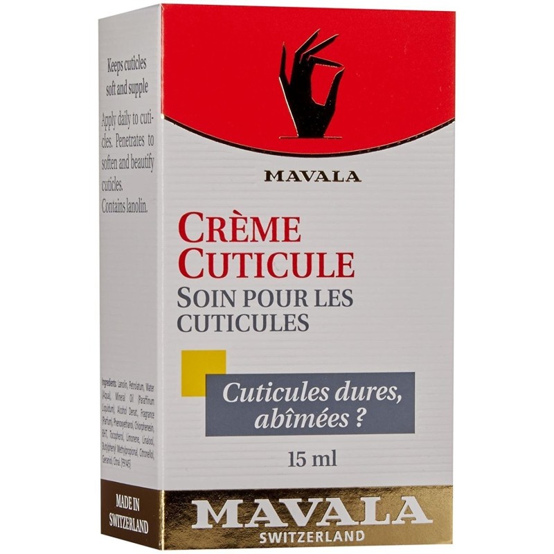 Mavala Cuticle Cream, Serum Conditioner for Nail Growth, Softening Cream to Maintain Healthy Cuticles, Support Cuticle Repair,