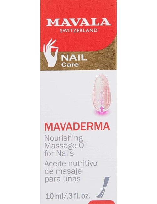 Mavala Mavaderma Nourishing Massage Oil for Nails, Nail Care, Nail Hardener, Cuticle Oil Nail Growth, Moisturizing & Healing