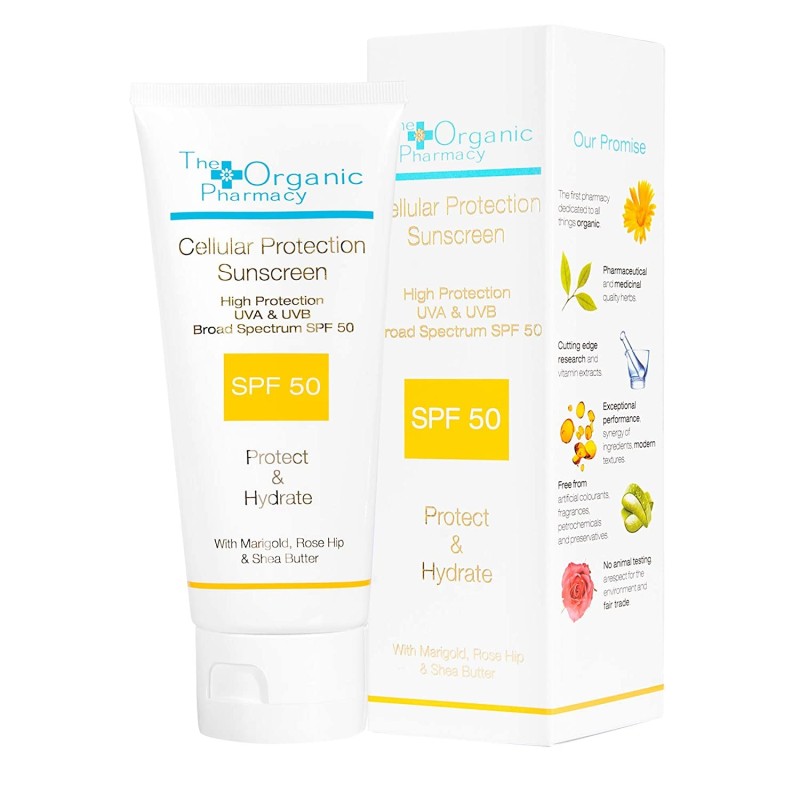 The Organic Pharmacy Cellular Protection SPF 50 Sunscreen, 100 ml