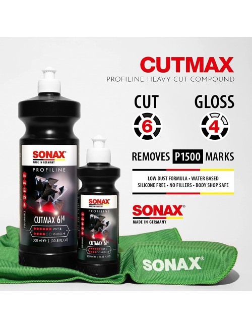 Sonax 246141 Profiline CutMax, 8.45 fl. oz.