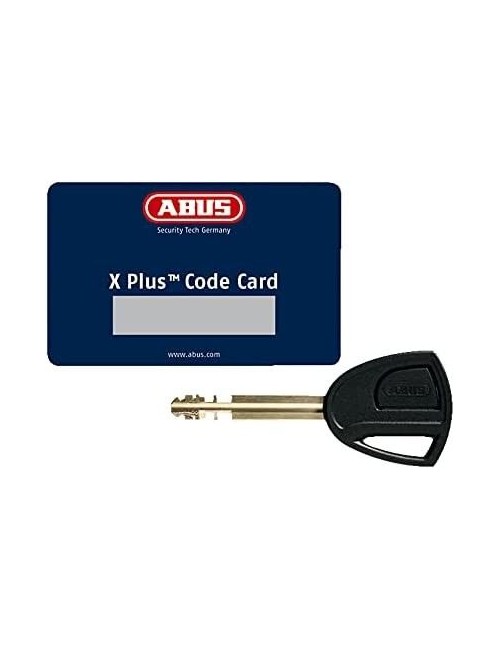 ABUS 551604 Bordo GRANIT X Plus 6500/85cm (33.46 in) black - Folding lock, Bike lock, Security level 15, 85cm/5.5mm (55160)