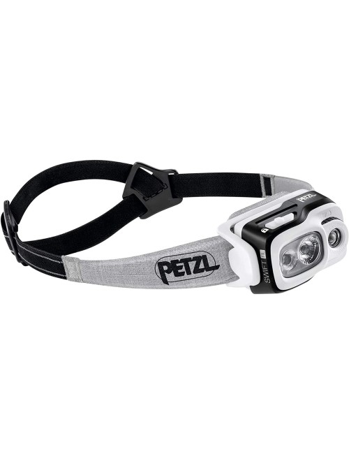 PETZL, Swift RL Rechargeable Headlamp with 900 Lumens & Automatic Brightness Adjustment, Orange