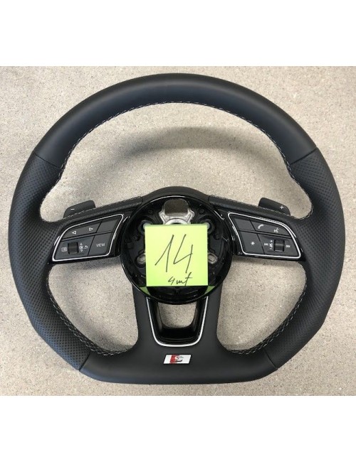 Audi S Line A4 A5 S4 S5 Full Perforated Steering Wheel 14 Audi - 1