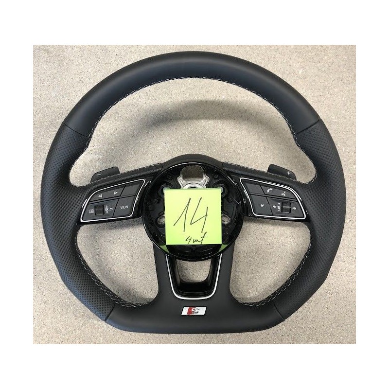 Audi S Line A4 A5 S4 S5 Full Perforated Steering Wheel 14 Audi - 1