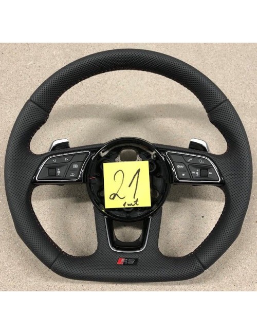 Audi RS Line A4 A5 S4 S5 Full Perforated  Steering Wheel 21 Audi - 1