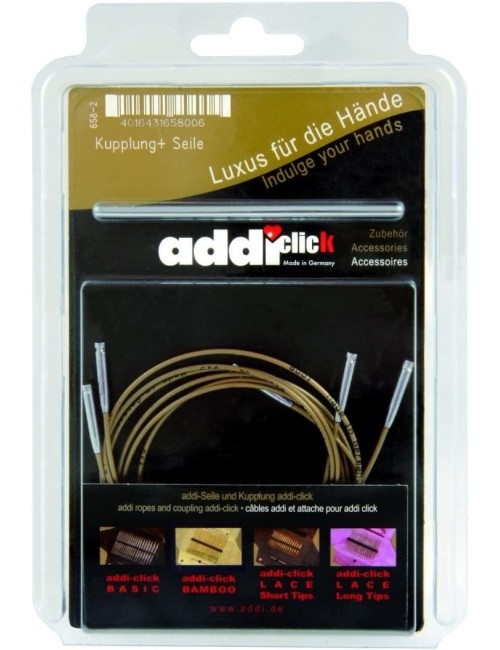 Addi Click Cords and Connector, Set of 3 Addi - 1