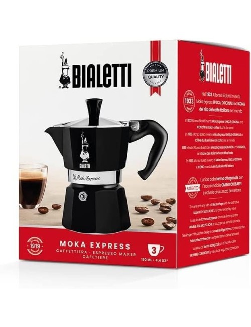 Bialetti | 4951 Moka Express Espresso Maker | Black Bialetti - 17
