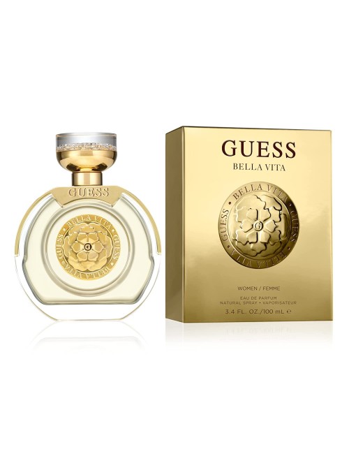 GUESS Bella Vita Eau de Parfum Perfume Spray For Women, 3.4 Fl. Oz.