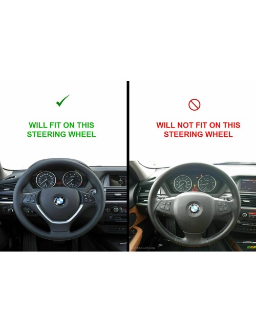 BMW X5 E70 X6 E71 M-Tech M Sports Steering Wheel Black Driver Module