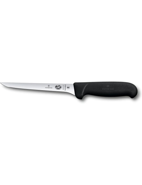 Victorinox Fibrox Pro 6-inch Boning Knife with Flexible Blade, Black