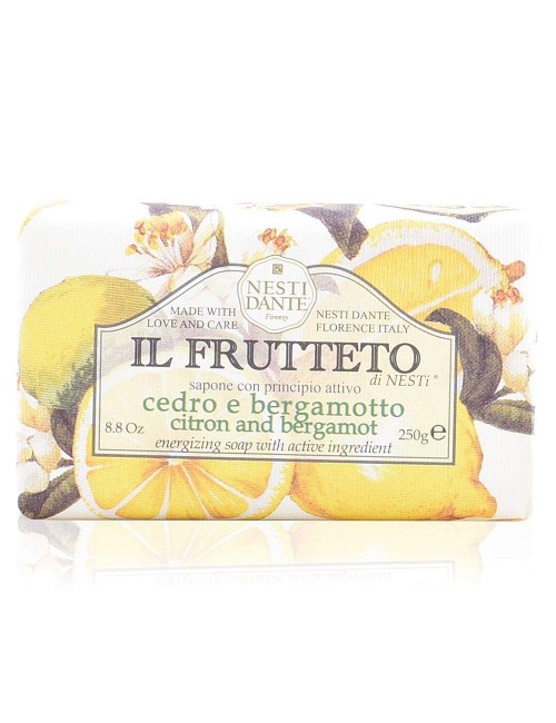 Nesti Dante il frutteto energizing soap - citron and bergamot, 8.8oz, 8.8 Ounce