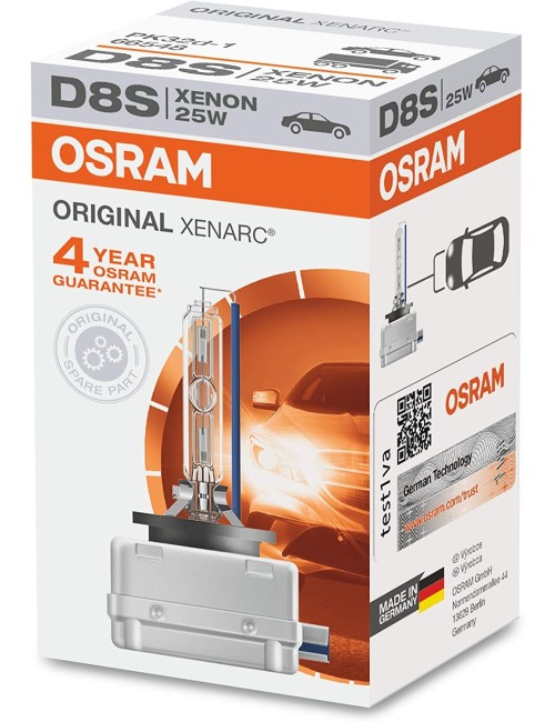 OSRAM XENARC D8S 66548 25W pack of 1 OEM white box