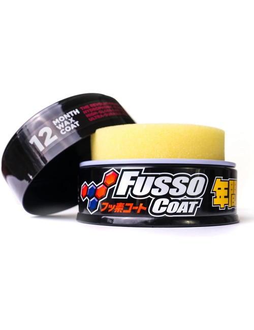 Soft99 Fusso 12 Months Auto Care Waterproof Wash Coat Detailing Wax Dark Color