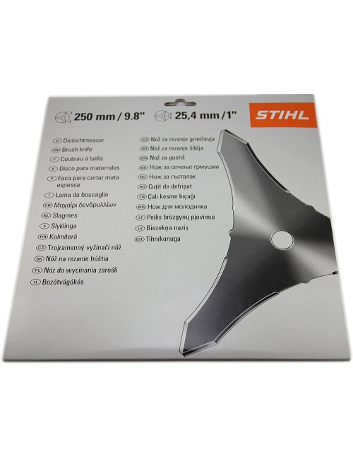 Stihl 4112 713 4100 25.4 mm/ 1" Brush Knife Steel Blade