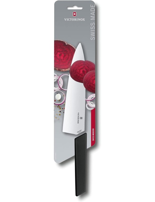 Victorinox 6.9013.20B Swiss Modern Carving Knife for Carving Meat, Slicing and Dicing Meats, Vegetables or Fruits Straight Blade