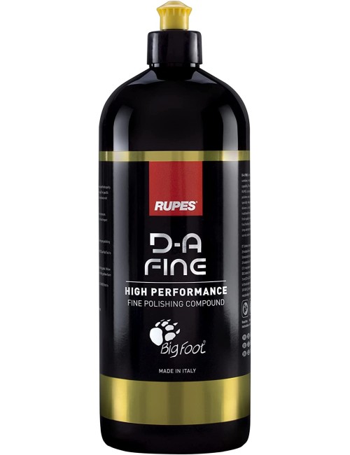 RUPES Fine Compound for Polish & Swirl Remover, Dual Action Buffing Compound Liquid, for Car Detailing & Removing Scratches,