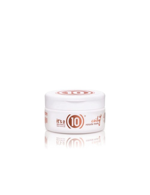 It's a 10 Haircare Miracle Coily Mask, 8 oz.