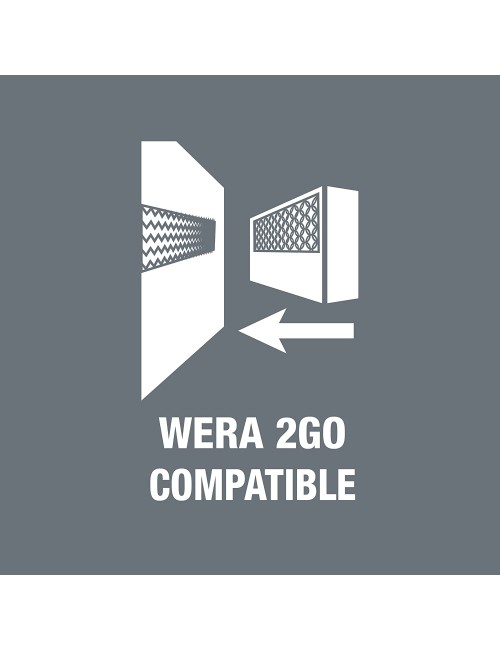 Wera - 5135918001 Kraftform Kompakt Zyklop Mini, Set of 27