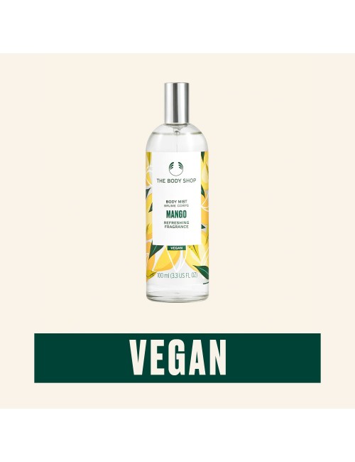 The Body Shop Shea Body Mist – Refreshes and Cools with a Sweet Nutty Scent – Vegan – 3.3 oz