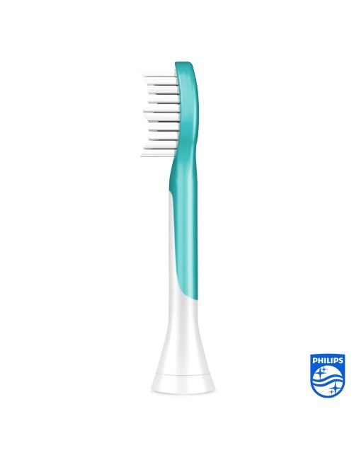 Philips Sonicare Original Brush for Kids HX6034 / 33, Gentle Cleaning of Children's Teeth, from 3 Years, 4 Pieces