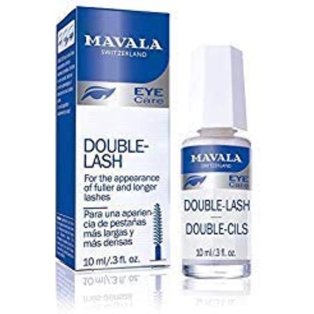 Mavala Double Lash Nutritive Eyelash Serum for the Appearance of Longer Lashes, Natural Looking, Denser Lashes + Eyebrows, 0.3