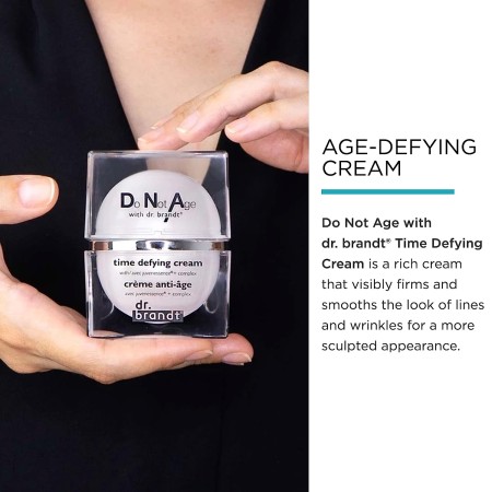 Dr. Brandt Do Not Age Time Defying Cream. Visibly Firms and Smooths Lines. Promotes Supple, Youthful-Looking and Revitalized