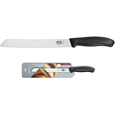 Victorinox Swiss Classic Bread Knife, Silver/Black