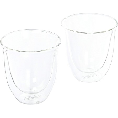 Delonghi 5513214601 Cappuccino Glasses, 270 milliliters
