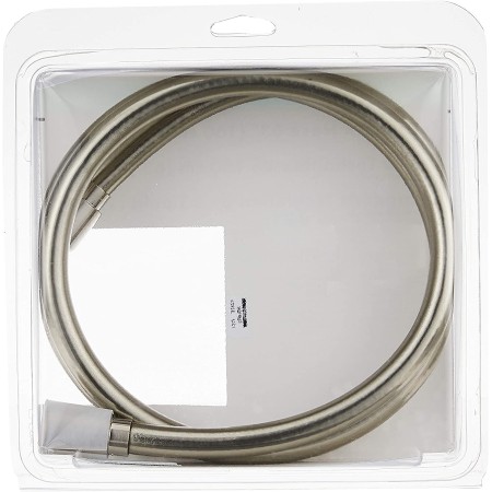 hansgrohe Techniflex Handheld Shower Replacement Shower Hose 80-inch Easy Install Modern Shower Hose in Chrome, 28274000