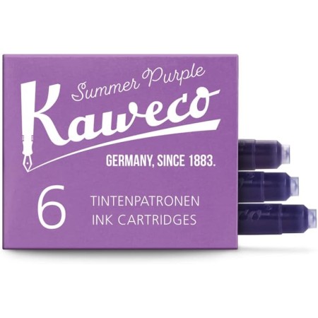 Kaweco Summer Purple 10000010 Fountain Pen Cartridges for Ink Cartridges for Many Brand Manufacturers I Ink for Fountain Pens
