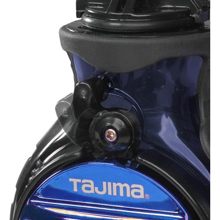 TAJIMA Chalk Line - Chalk-Rite Jam Free Chalk Box with Extra Bold 1mm Snap Line & Five Gear Quick Retrieval - CR301JF