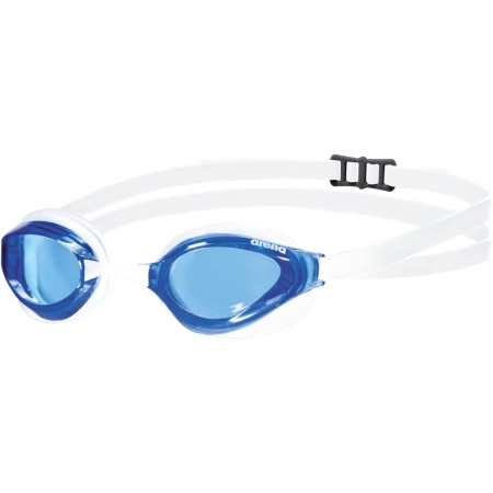 Arena Unisex Python Racing Swim Goggles for Men and Women Anti-Fog Max Comfort Dual Strap, Mirror/Non-Mirror Lens