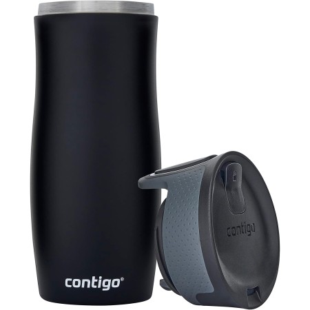 Contigo West Loop Autoseal Travel Mug, Stainless Steel Thermal Mug, Vacuum Flask, Leakproof Tumbler, Coffee Mug with BPA