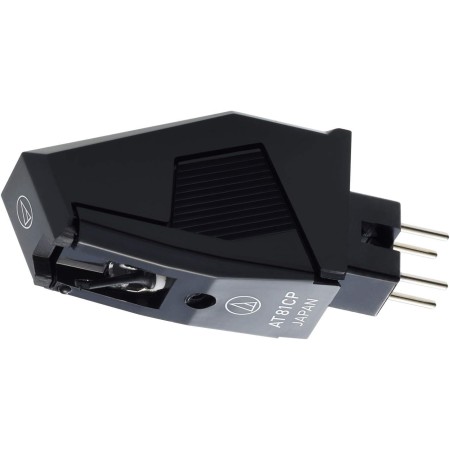 Audio-Technica AT85EP Turntable Cartridge with Elliptical Stylus P Mount, 0.3 x 0.7 mil elliptical cartridge,Black