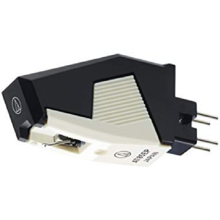 Audio-Technica AT85EP Turntable Cartridge with Elliptical Stylus P Mount, 0.3 x 0.7 mil elliptical cartridge,Black