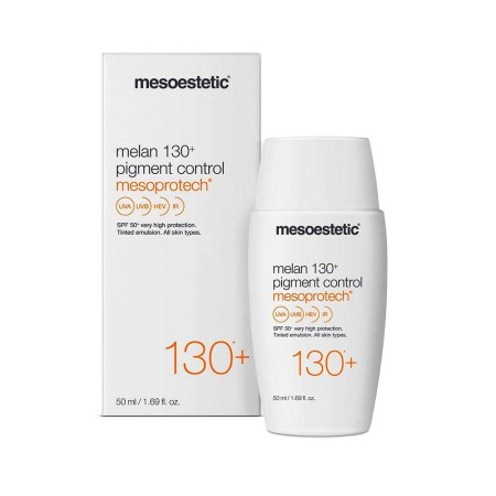 Mesoestetic Mesoprotech Melan SPF 130+ Pigment Control-Protects Skin against UVB, UVA, HEV, IR-Facial Sunblock