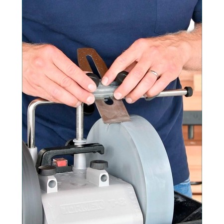Tormek SE-77 Square Edge Jig - Innovative Jig For Sharpening Wood Chisels and Plane Blades / Irons