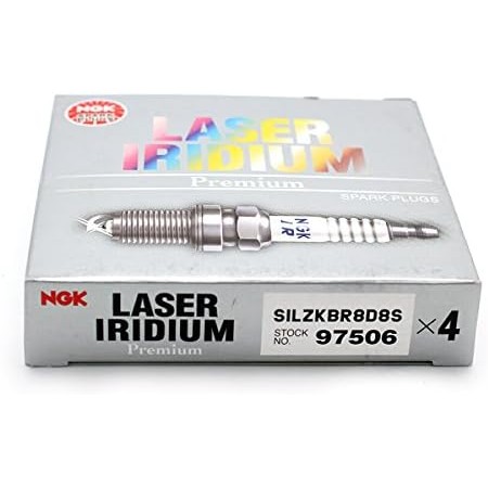 Set 4Pcs Ngk Ngk Laser Iridium Spark Plugs Stock 97506 Silzkbr8D8S