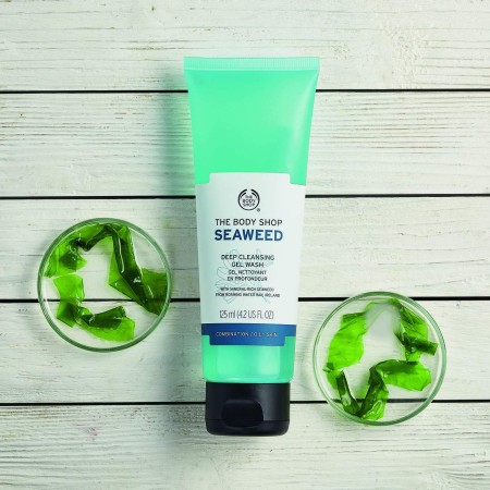 The Body Shop Seaweed Deep Cleansing Gel Wash, 4.2 Fl Oz